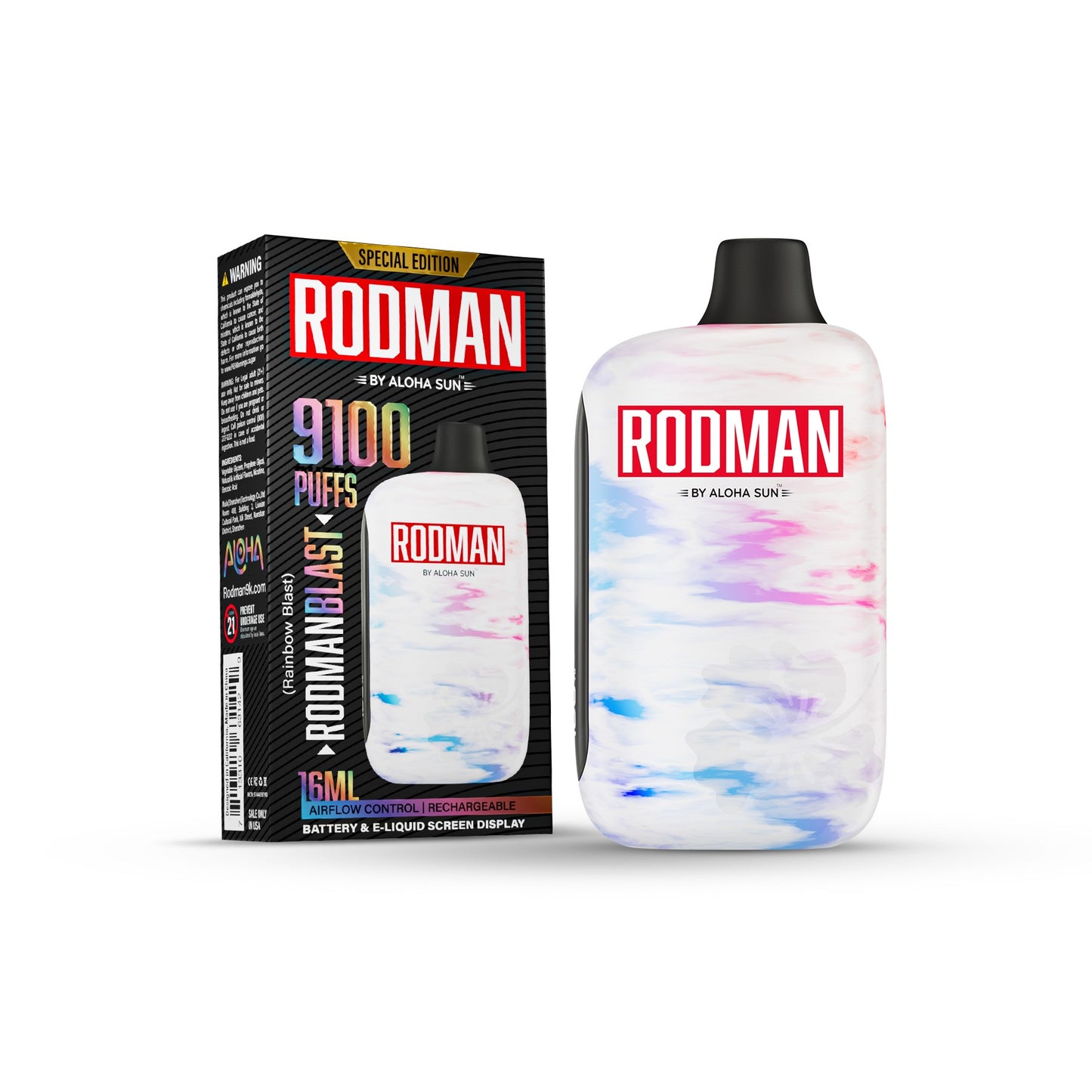 Rodman Blast 9100 Puffs